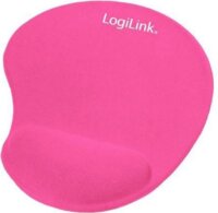 Logilink ID0027 zselés egérpad csuklótámasszal rózsaszín