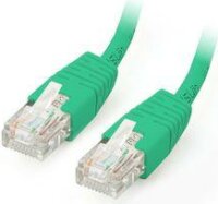 Equip U/UTP Cat6 lapos patch kábel 5.0m zöld