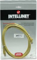 Intellinet patch kábel RJ45, Cat6 UTP, 3m, sárga, 100% réz