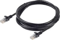 OEM RJ45 CAT6 UTP M/M adatkábel 0.5m LSOH fekete