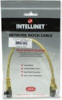 Intellinet hálózati kábel RJ45, Cat6 UTP, 0.5m Sárga, 100% réz