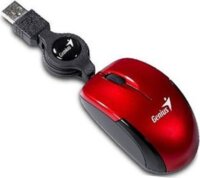 Genius MicroTraveler USB Egér - Piros