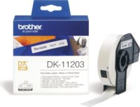 Brother DK-11203 elővágott öntapadós címke 300db/tekercs 17mm x 87mm White