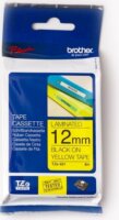 Brother TZE-631 P-touch Feliratozógép szalag 12mm / 8m - Sárga alapon fekete