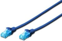 Digitus UTP CAT5e Prémium patch kábel 5m Kék