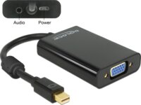 Delock D-Sub (15) F - mini DisplayPort M Adapter Fekete