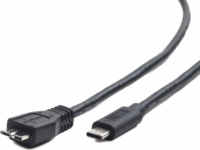 Gembird USB 3.0 micro-B M - USB Type-C M Adatkábel 1m Fekete