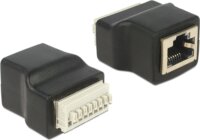 DeLOCK RJ45 anya > Terminal Block nyomógombbal, 8 pines adapter