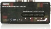 Startech 4 port USB KVM switch és audió