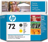 HP 72 matt fekete/sárga nyomtatófej