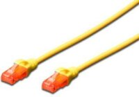 Digitus Premium Cat6 UTP patch kábel 2.0m - sárga