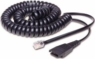 Jabra QD to RJ10, coiled, 0,5 - 2 meters, Siemens compatibility