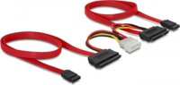 Delock 84239 SATA All-in-One cable for 2x HDD