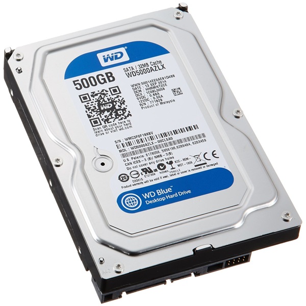 Western Digital 500GB Caviar Blue SATA3 3.5