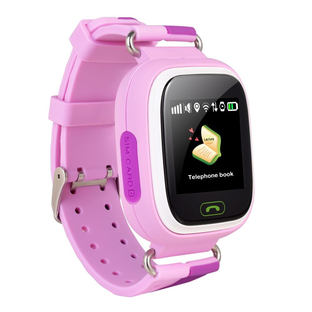 Cellect KIDSWATCH Q90 pink gyermek okosóra GPS sel Cellect KIDSWATCH Q90 pink gyermek okosóra GPS sel