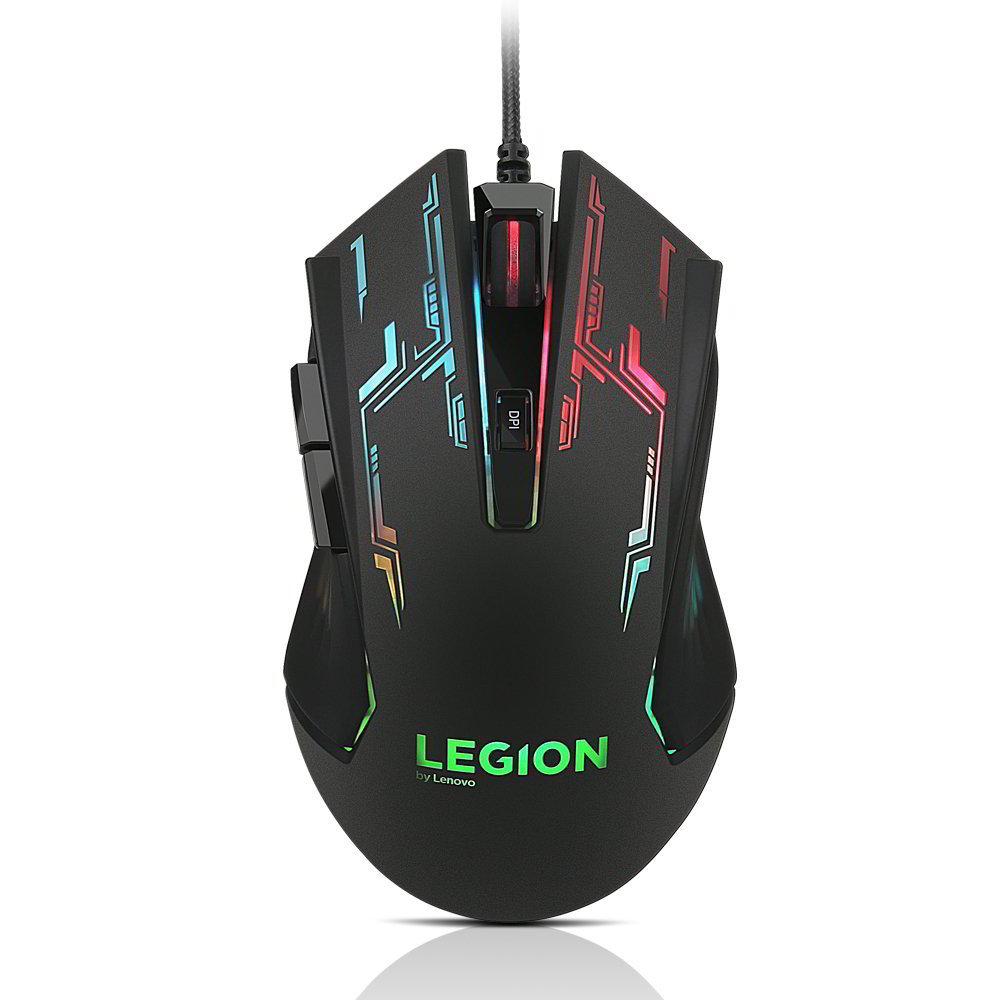 Lenovo Legion M200 RGB USB Gaming Egér - Fekete - BestMarkt