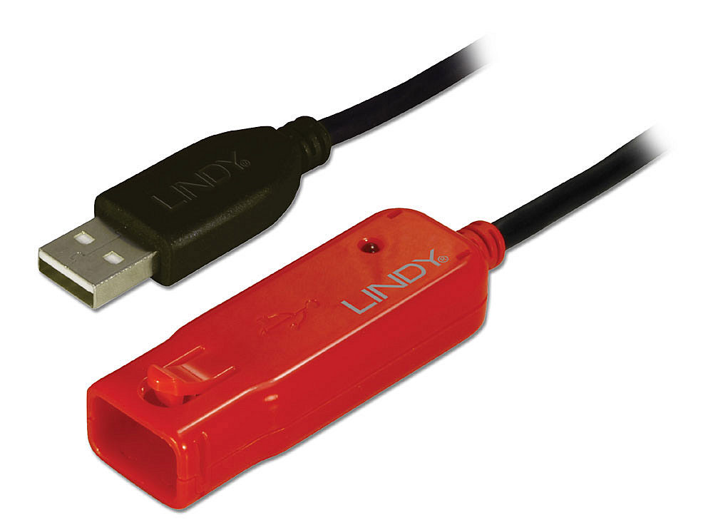 Usb low level. Lindy USB Active Extension Cable Pro купить.