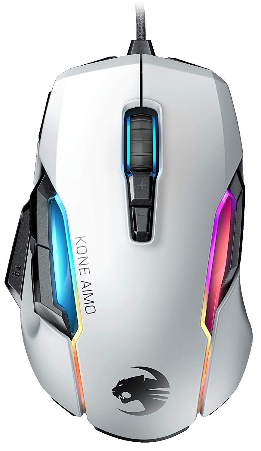 Roccat Kone AIMO Remastered USB Gaming Egér - Fehér ...