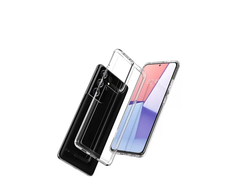 Puro Impact Clear Samsung Galaxy S21+ Védőtok - Átlátszó 