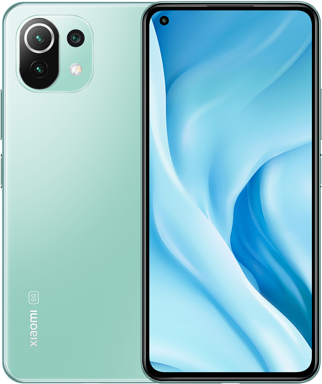 Xiaomi Mi 11 Lite 5G 8/128GB Dual SIM Okostelefon Zöld