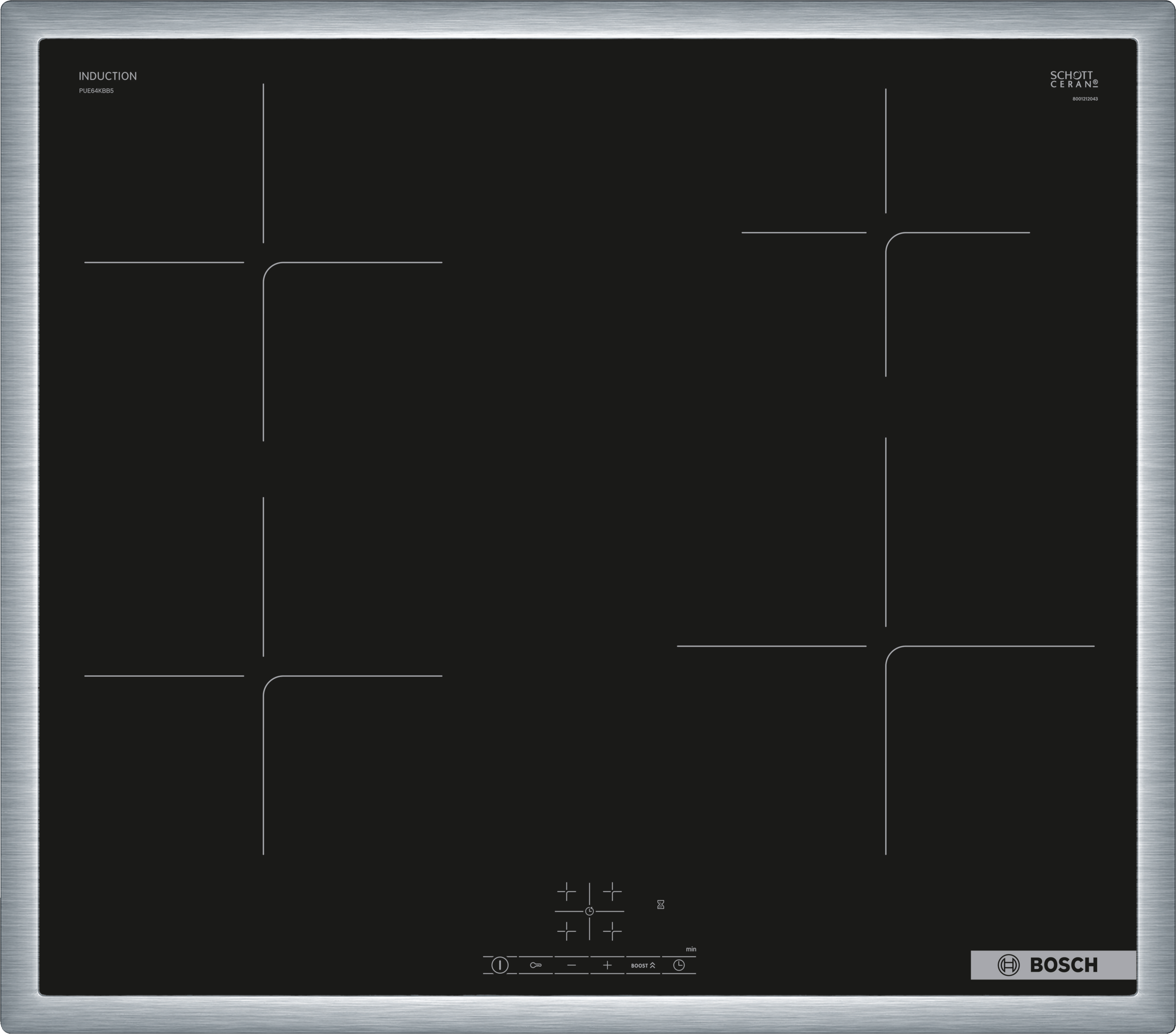 Индукционная панель bosch serie